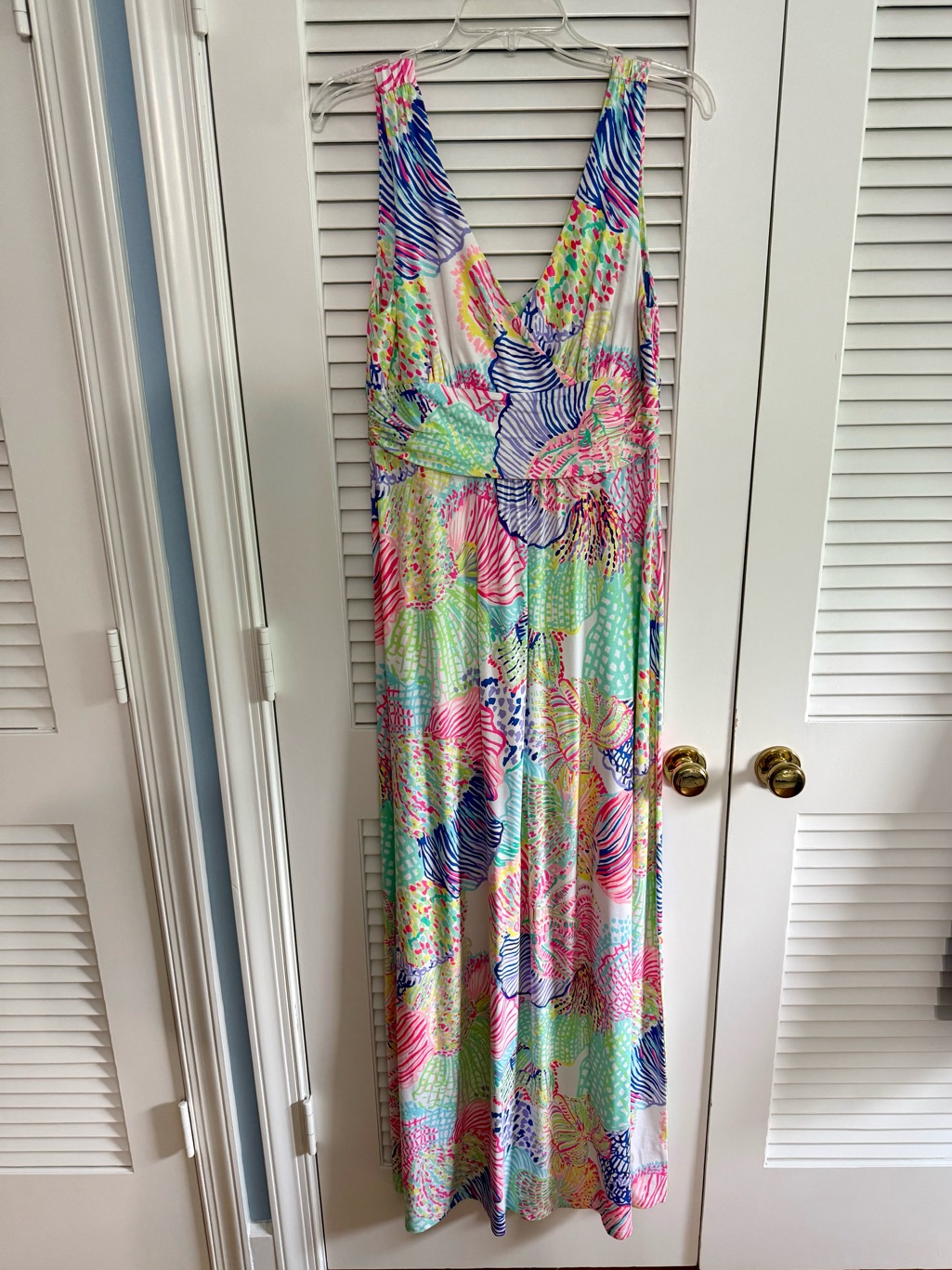 Lilly Pulitzer, Sloan Maxi Dress Euc